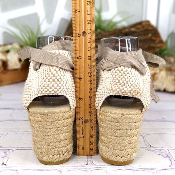 Viscata Gava Canvas Espadrille Wedges - Picture 7 of 12